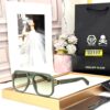 Philipp Plein Matte Green Over Sized Men’s Sunglass