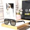 Philipp Plein Coffee Over Sized Men’s Sunglass