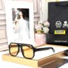 Philipp Plein Transparent Red Over Sized Men’s Sunglass