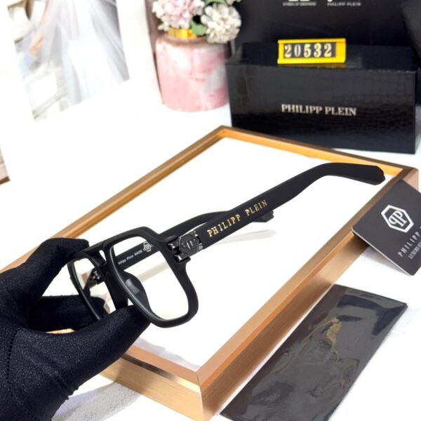 Philipp Plein Transparent Over Sized Men’s Sunglass
