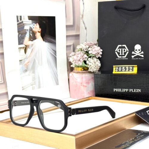 Philipp Plein Transparent Over Sized Men’s Sunglass