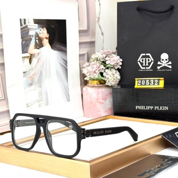 Philipp Plein Transparent Over Sized Men’s Sunglass