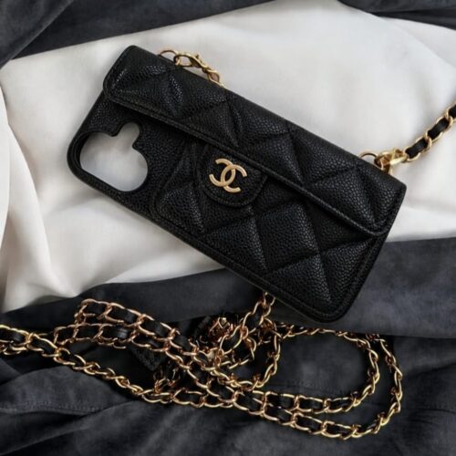 Chanel Iphone 17 Back Case With Sling (With Box)
