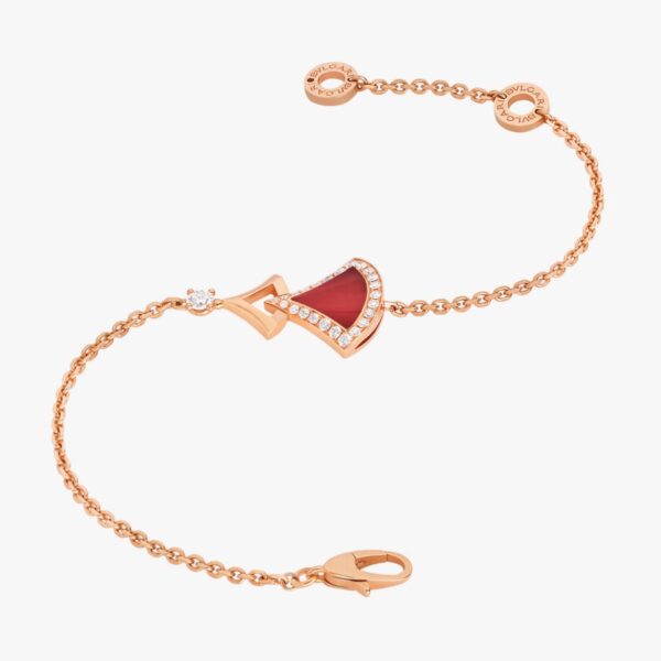 Bvlgari Divas’ Dream Red Rose Gold Bracelet