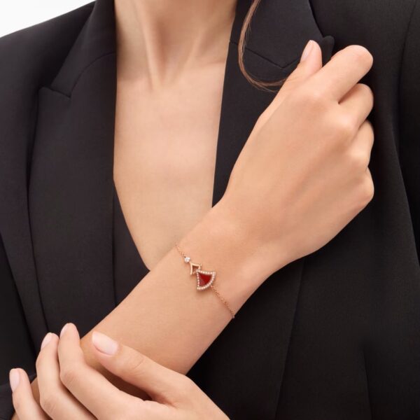 Bvlgari Divas’ Dream Red Rose Gold Bracelet