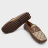 Gucci Interlocking GG Brown Mocassin