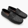 Gucci Interlocking GG Black Mocassin