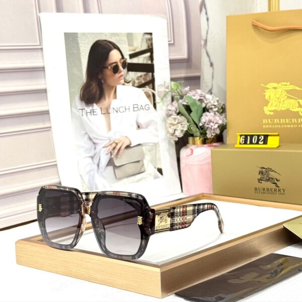 Burberry Pattern Oversized Womens Sunglass