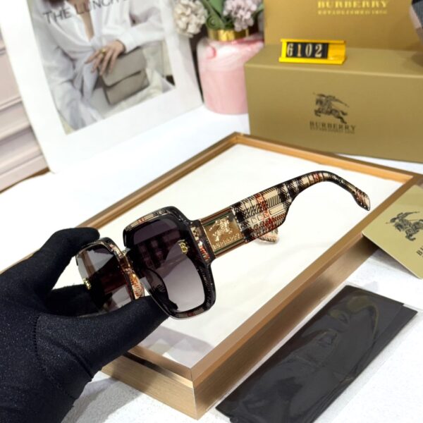Burberry Pattern Oversized Womens Sunglass