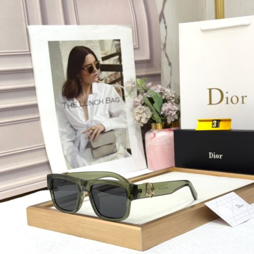 Dior Olive Green Aviator Men’s Sunglass
