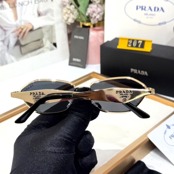 Prada Black Rectangular Women’s Sunglass