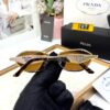 Prada Brown Rectangular Women’s Sunglass