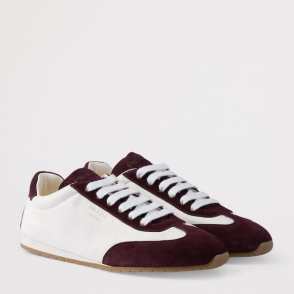 Prada Spark Burgundy Sneaker