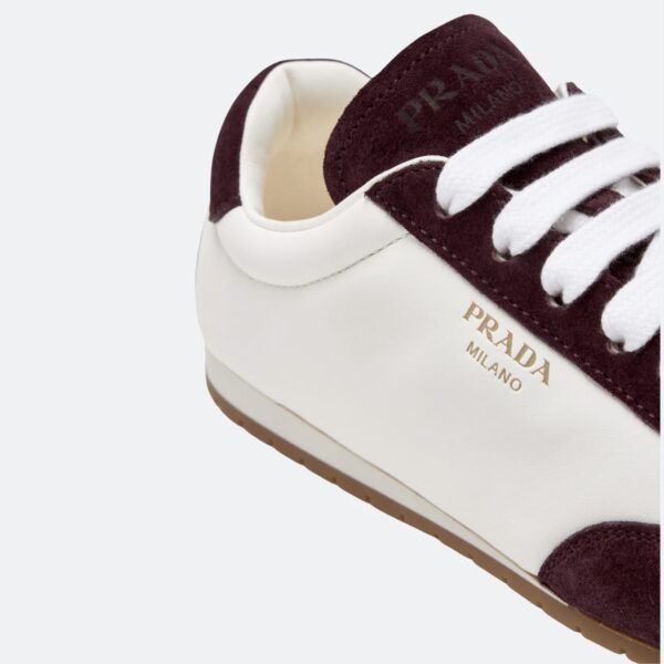 Prada Spark Burgundy Sneaker
