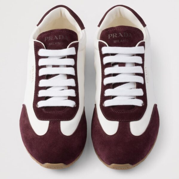 Prada Spark Burgundy Sneaker
