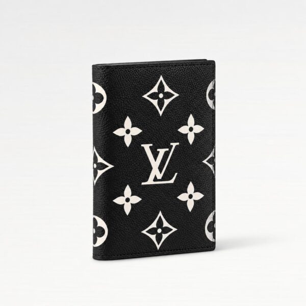 Louis Vuitton Black Monogram Passport Cover