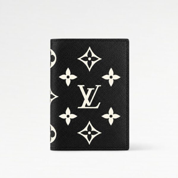 Louis Vuitton Black Monogram Passport Cover