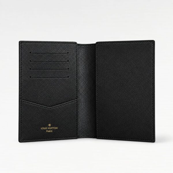 Louis Vuitton Black Monogram Passport Cover