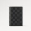 Louis Vuitton Black Grid Passport Cover
