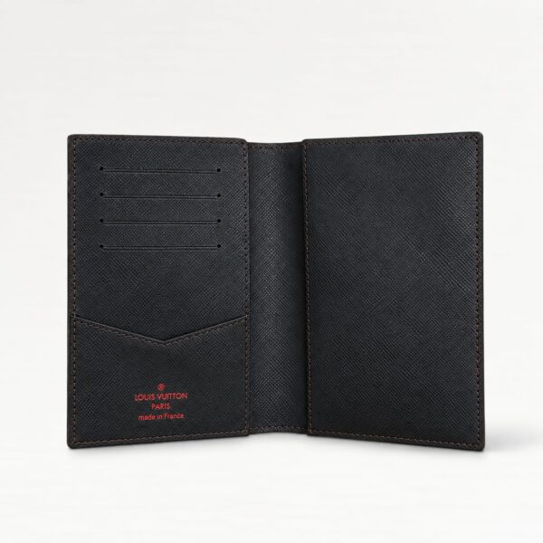 Louis Vuitton Coffee Grid Passport Cover