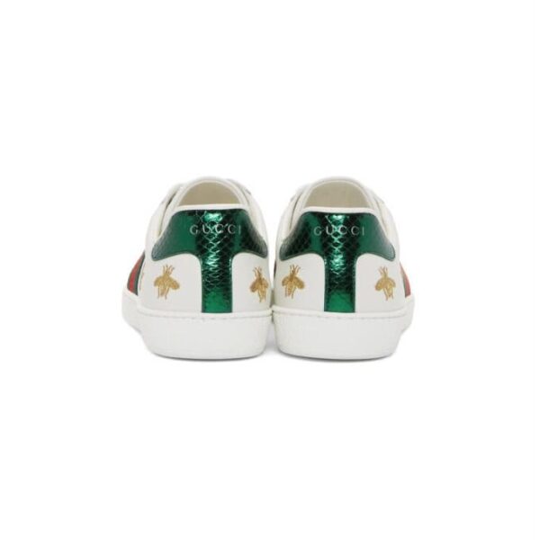 Gucci Ace Bee & Star White Unisex Sneaker