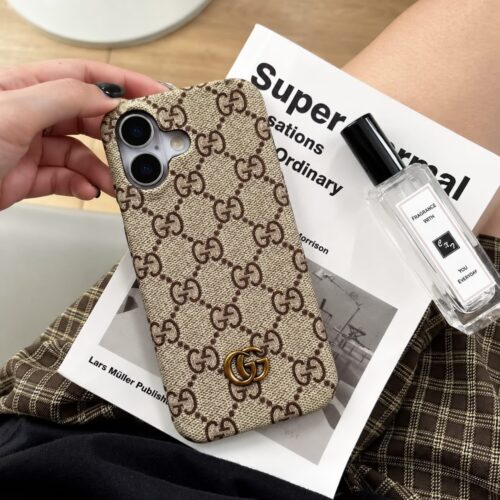 Gucci Ophidia Khaki Iphone 17 Case (With Box)