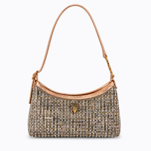 Kurt Geiger London Kurt Rosegold Shoulder Bag (With Box)