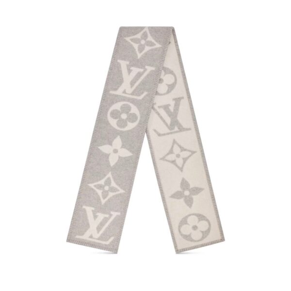 Louis Vuitton Signature Grey Muffler