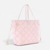 Louis Vuitton Neverfull MM Pink Empreinte Tote (With Double box)