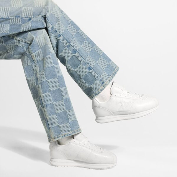 Louis Vuitton White Buttersoft Premium Sneaker