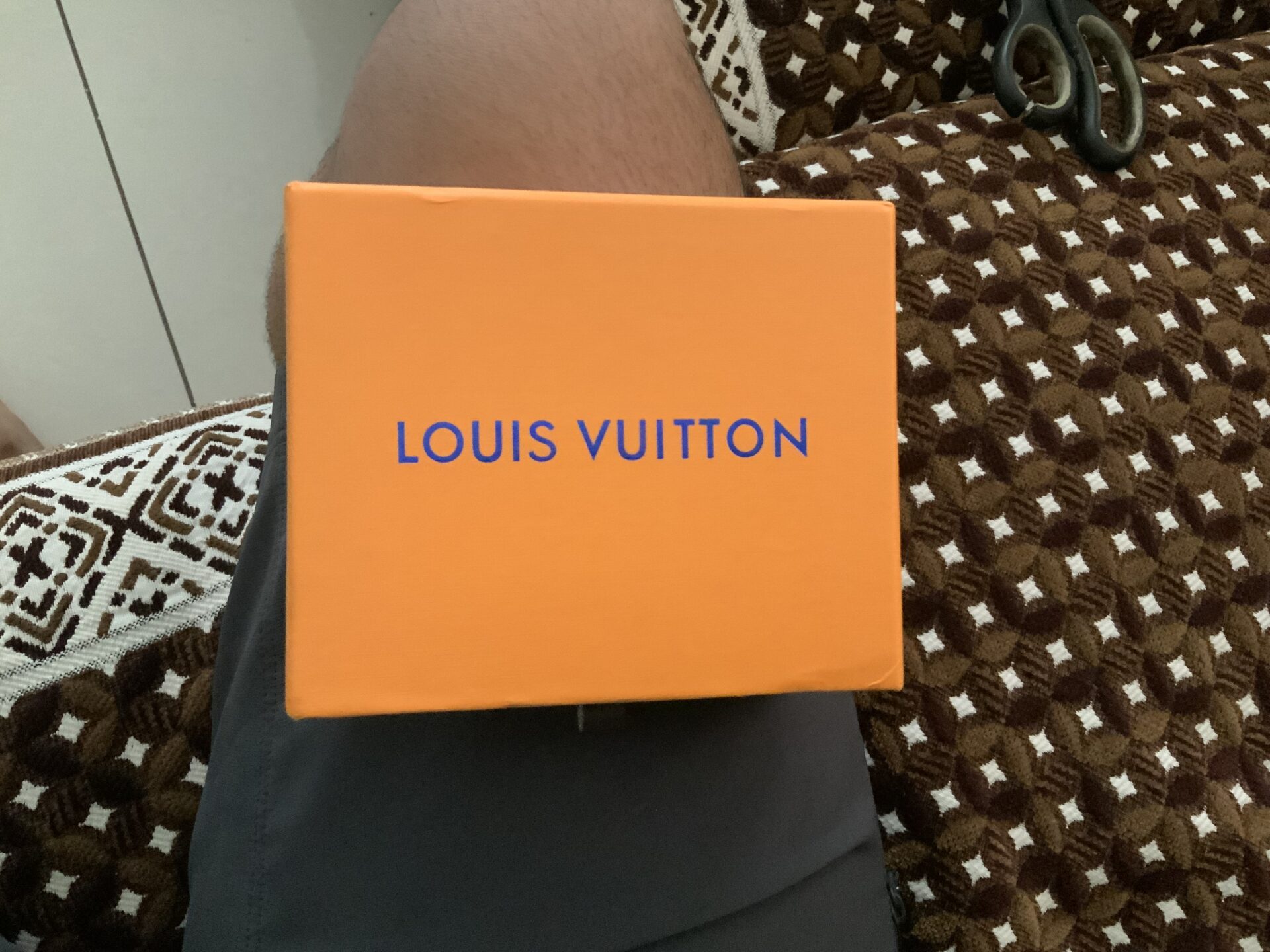 Louis Vuitton Black Mono Men's Wallet photo review