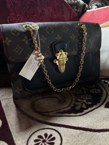 Louis Vuitton Victorie Monogram Black Hand Bag photo review