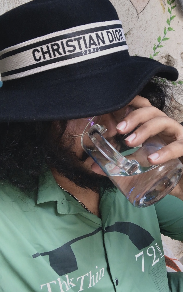 Christian Dior Black Beige Hat photo review